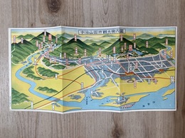 宇治山田市観光案内図