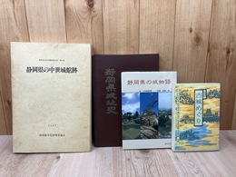 静岡県の中世城館跡+3点【静岡県城址史/古城めぐり/城物語】　　