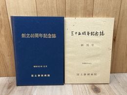 国立静岡病院　35・40周年記念誌の2冊