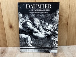 洋書　ドーミエのリトグラフ