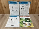 当時物チラシ/東芝サービスガイド　ジューサーミキサー3点　＋商品ニュース1点