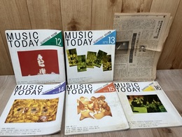 今日の音楽　MUSIC TODAY QUARTERLY 5冊【No12-16】