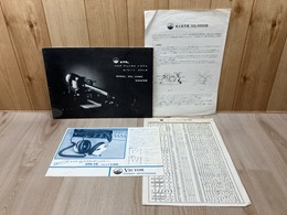 ビクター　セパレートステレオ　SSL-66MS　取扱説明書＋組立説明書　ほか2点