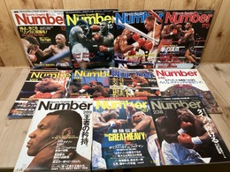 Number　スポーツグラフィック ナンバー  11冊【ボクシング・マイクタイソン他】　　