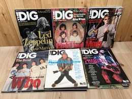 ザ・ディグ　THE DIG No1-17まで17冊【別冊クロスビート/ミュージック・ライフ】