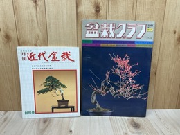 月刊 近代盆栽 創刊号+盆栽グラフ 創刊号の計2冊