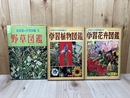 北隆館・保育社の学習図鑑　計3冊【野草図鑑/学習花弁図鑑/学習植物図鑑】