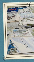 スケッチ集高々原　(絵葉書)4枚