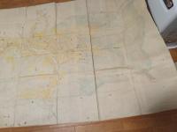 駿東郡小山町附近明治9年度縮圖＆静岡県都市計画課「ミナサンノウチ」地図　2枚で