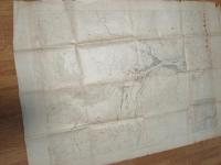 駿東郡小山町附近明治9年度縮圖＆静岡県都市計画課「ミナサンノウチ」地図　2枚で