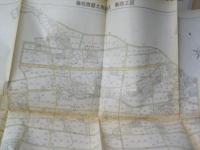 昭和54年度　県営圃場整備事業完成記念地図(土地宝典)静岡県藤枝市