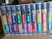 まんが　日本昔ばなし　第1集10巻+第20集10巻　セットで(VHSビデオ)