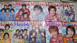 スーパーテレビ＆アイドルマガジン(マニッシュ)　　2000年10冊で