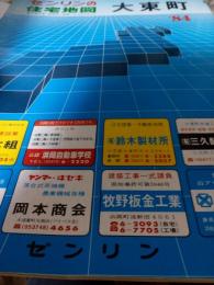 ゼンリンの住宅地図　　静岡県小笠郡大東町'84