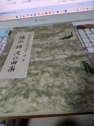 天竜市郷土芸能研究資料(第一集)懐山神沢の田楽