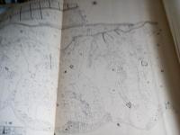 静岡県小笠郡浜岡町　朝比奈地区土地宝典地番地積地目入図