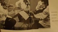 ブタペスト弦楽四重奏団　日本公演パンフレット　1954年