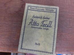 Atta Troll 　Nova Esperanto-Biblioteko　洋書　エスペラント語訳