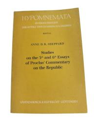 【洋書・学術書】『プロクロス「国家」註解 第5・第6論文研究』
Studies on the 5th and 6th Essays of Proclus' Commentary on the Republic
（Hypomnemata Heft 61）