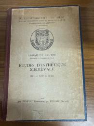 Études d'esthétique médiévale