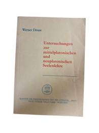 【ドイツ語洋書】 Untersuchungen zur mittelplatonischen and neuplatoneschen Seelenlehre