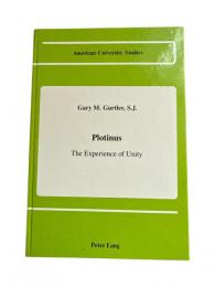 Plotinus: The Experience of Unity