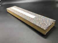 短冊帖 白帖 両面 30葉 絹地 無地 金縁 良好