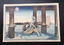 木版画 復刻版 歌川国芳「東都名所 佃嶋」大判 名所画 浮世絵 錦絵
