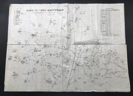 戦局経過地図「奉天附近ニ於ケル露國第三満州軍防禦陣地略図」42000/1 野戦用図
