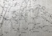 戦局経過地図「奉天附近ニ於ケル露國第三満州軍防禦陣地略図」42000/1 野戦用図