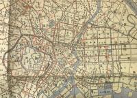 古地図「著名東京学校案内図」昭和10年頃 戦前/戦中 九段書房/出版