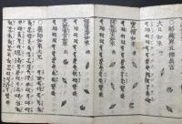 経本「真言諸経常用集 全」江戸後期～明治 帙入二冊揃 木版 仏教 梵字
