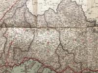 古地図「山口縣地圖」大正10年 大淵善吉編輯 駸々堂旅行案内部/出版 両面