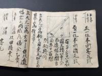 古文書 大工 九間 指南書 肉筆 文政9年 17丁