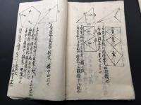 古文書 「算術指南書」 肉筆 2部 文政8年 演段術(21丁)/天元術(10丁)