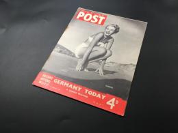 古書 洋書 週刊誌「Picture post : Hulton's national weekly」1949年 Vol.44 表紙/マリリンモンロー 39P