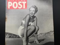 古書 洋書 週刊誌「Picture post : Hulton's national weekly」1949年 Vol.44 表紙/マリリンモンロー 39P