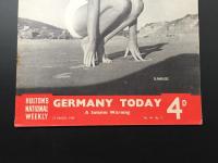 古書 洋書 週刊誌「Picture post : Hulton's national weekly」1949年 Vol.44 表紙/マリリンモンロー 39P