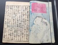 絵草紙「敵討亀山実記」明治期 一盛斎芳直/画 亀山の仇討ち 草双紙
