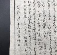 古文書「紀州九度山邑法羅陀山善名稱院地蔵尊畧縁起」文化7年 喜多風定賢画 木版摺り 高野山 真田昌幸の草庵跡 鳥瞰図 古地図