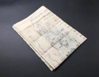 古文書「紀州九度山邑法羅陀山善名稱院地蔵尊畧縁起」文化7年 喜多風定賢画 木版摺り 高野山 真田昌幸の草庵跡 鳥瞰図 古地図