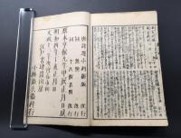 和本「唐詩選」巻一～巻七/三冊合本 文政13年 李攀竜/服部南郭/著