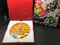 ラウル・ゴンサレス７「ペプシ壁掛け時計」缶バッジ風の壁掛け時計 未使用/非売品 幅約30㎝ 動作確認済 PEPSI レトロ