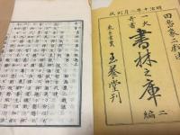 和本「一大奇書 書林之庫」上下２冊揃 明治10年 田島象二/著 玉養堂