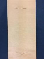 短冊掛 白帖 長さ128㎝ 絹地表装 無地