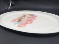 資生堂 トレー 樹脂製 お盆 幅59㎝ レトロ