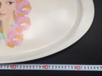 資生堂 トレー 樹脂製 お盆 幅59㎝ レトロ