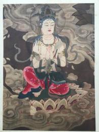 木版画「慧心僧都筆 廿五菩薩之圖」大判 源信 天台宗 仏画 復刻版