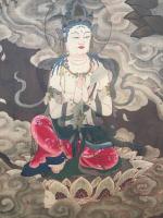 木版画「慧心僧都筆 廿五菩薩之圖」大判 源信 天台宗 仏画 復刻版