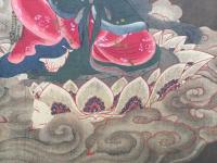 木版画「慧心僧都筆 廿五菩薩之圖」大判 源信 天台宗 仏画 復刻版